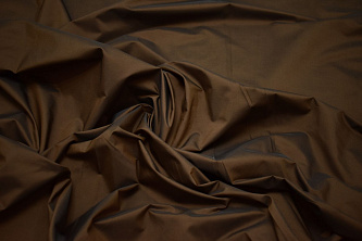Курточная коричневая ткань W-128594