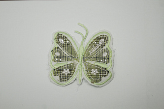 Нашивка с вышивкой Бабочка W-133985