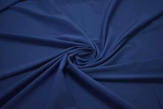 Плательная синяя ткань W-126806