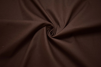Костюмная коричневая ткань W-131042