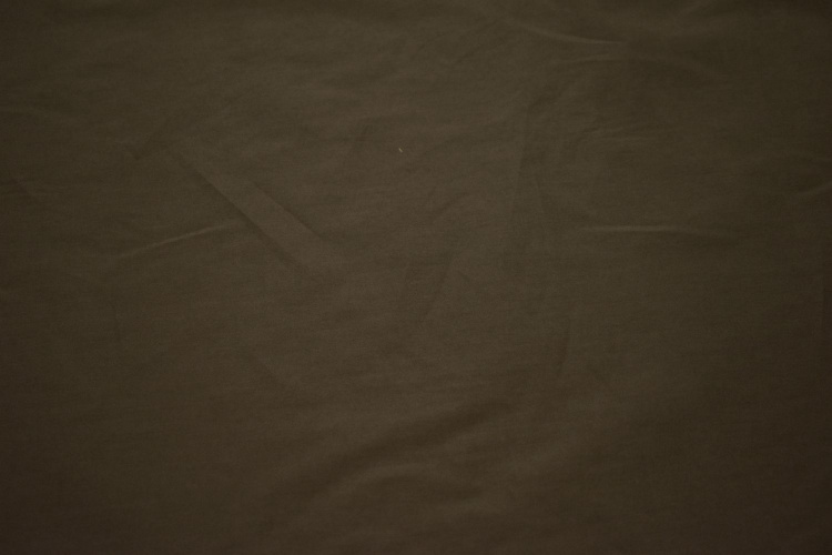 Плательная цвета хаки ткань W-132535
