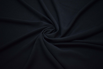 Костюмная ткань темно-синяя W-127824