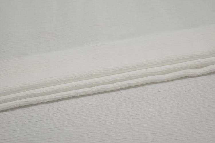Плательная белая ткань W-131479