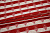 Трикотаж красный молочный полоска W-132563