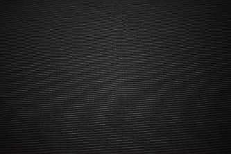 Костюмная черная ткань полоска W-127998