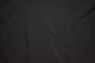 Подкладочная черная в полоску ткань W-130920