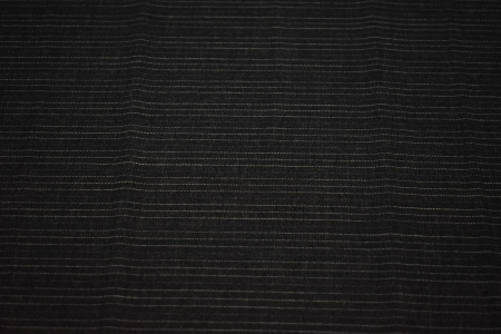 Костюмная серая ткань полоска W-131227