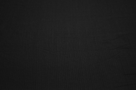 Трикотаж черный фактурный полоска W-130339