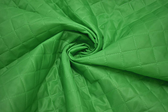 Подкладка стеганая зеленая иза W-130203