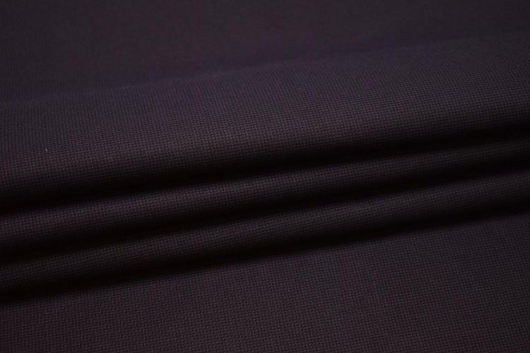 Костюмная темно-синяя ткань W-127781