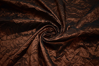 Тафта коричневого цвета W-127230