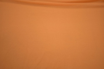 Сетка-стрейч оранжевого цвета W-125665