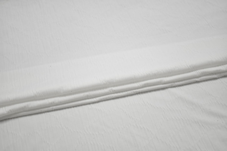 Трикотаж белый фактурный W-127568
