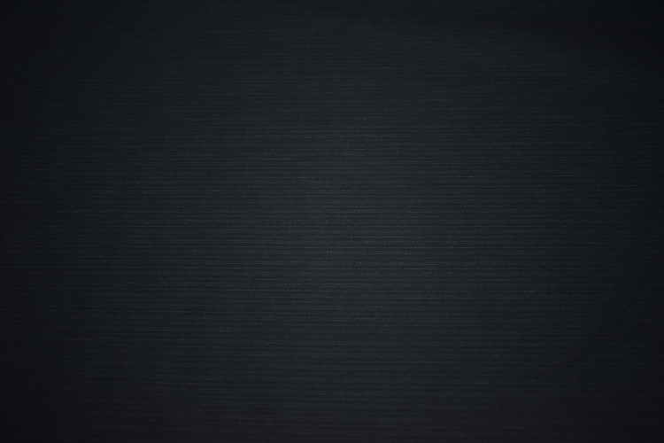 Костюмная тёмно-синяя ткань полоска W-130800