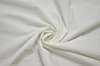 Курточная белая ткань W-126303