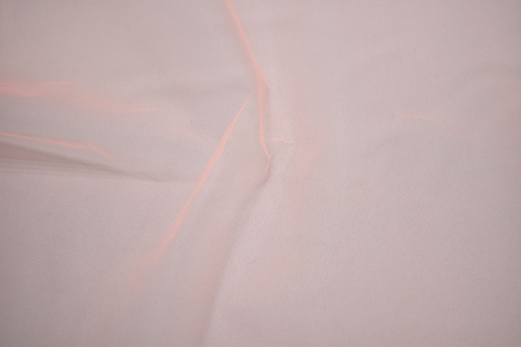 Сетка жесткая розового цвета W-125133