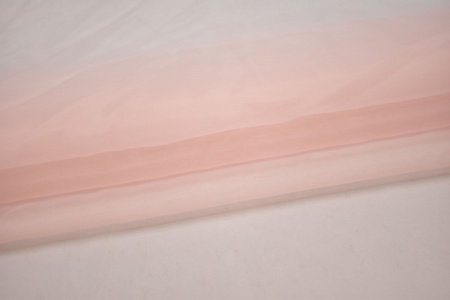 Органза розового цвета W-126919