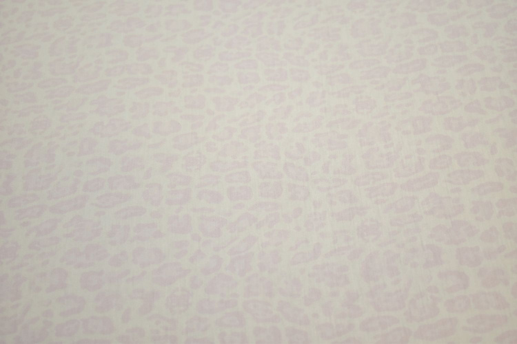 Трикотаж белый розовый абстракция W-132243