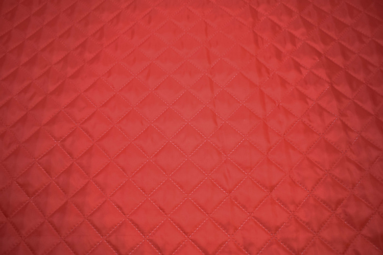 Подкладка стеганая красная иза W-130201