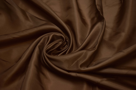 Подкладочная коричневая ткань W-128987
