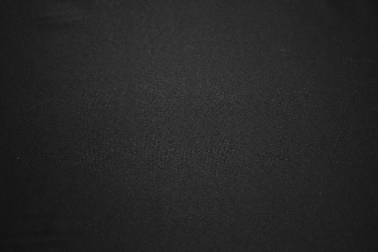 Костюмная черная ткань W-128837