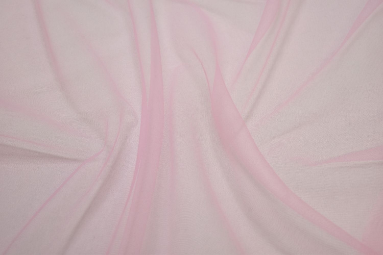 Сетка мягкая розового цвета W-124853