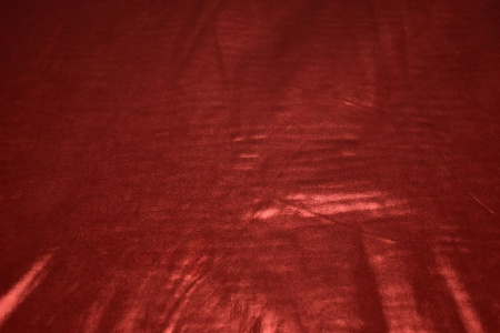 Парча-стрейч красного цвета W-129016
