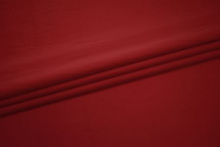 Костюмная красная ткань W-133067