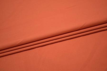 Костюмная оранжевая ткань W-130782