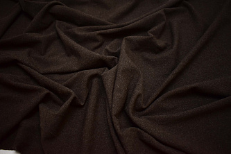 Костюмная коричневая ткань W-132703