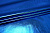Парча-стрейч голубого цвета W-129009