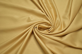 Плательная желтая ткань W-127195