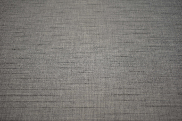 Костюмная ткань цвета хаки полоска W-130310