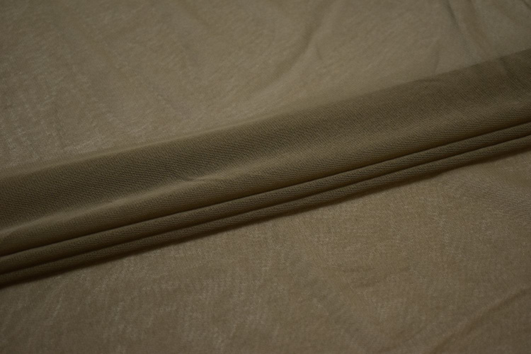 Сетка-стрейч серого цвета W-128129