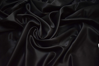 Подкладочная черная ткань W-127321
