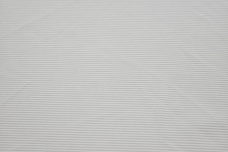 Трикотаж белый фактурный полоска W-130695
