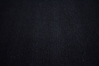 Пальтовая синяя черная ткань W-128009