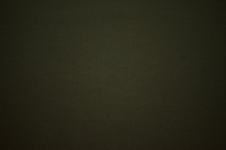 Костюмная цвета хаки ткань W-130943