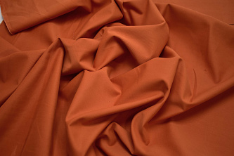 Костюмная оранжевая ткань W-130054