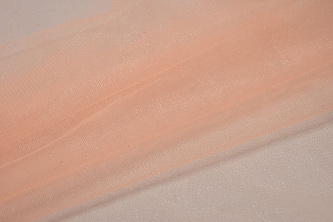 Сетка средняя персикового цвета W-126313