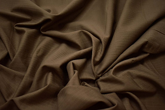 Костюмная коричневая ткань W-127288