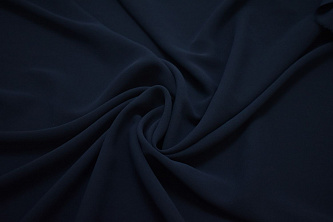 Костюмная синяя ткань W-129601