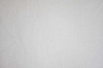Костюмная белая ткань из хлопка W-126080