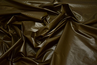Курточная оливковая ткань W-128211