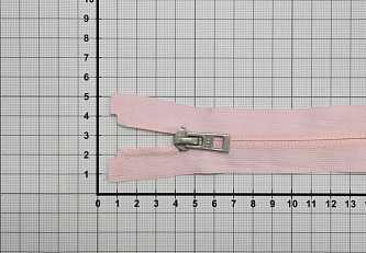 Разъёмная потайная молния розовая W-131967