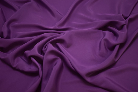 Плательная фиолетовая ткань W-129031