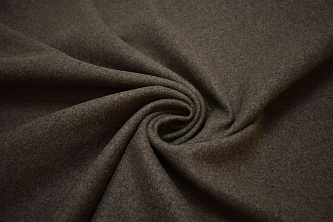 Пальтовая коричневая ткань W-127343