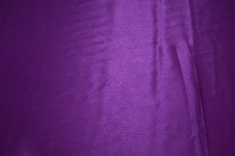 Креп-сатин фиолетовый W-126491