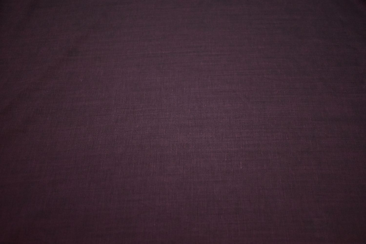 Рубашечная бордовая ткань W-131128