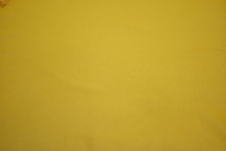 Шёлк-шифон желтого цвета W-124348